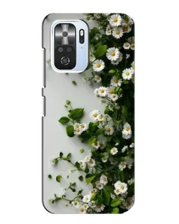 Чехол для Xiaomi POCO F3 с картинкой «Ветка мелких белых цветов» Чехол для Xiaomi POCO F3 с картинкой «Ветка мелких белых цветов»