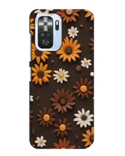 Чехол для Xiaomi POCO F3 с картинкой «Узор из маленьких подсолнухов» Чехол для Xiaomi POCO F3 с картинкой «Узор из маленьких подсолнухов»