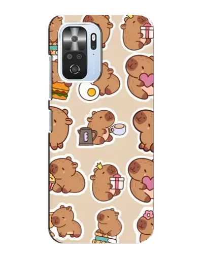 Чехол для Xiaomi POCO F3 с картинкой «Капибары паттерн» Чехол для Xiaomi POCO F3 с картинкой «Капибары паттерн»