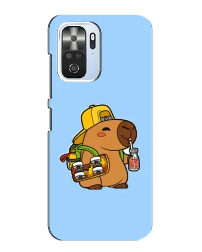 Чехол для Xiaomi POCO F3 с картинкой «Капибара на скейте» Чехол для Xiaomi POCO F3 с картинкой «Капибара на скейте»