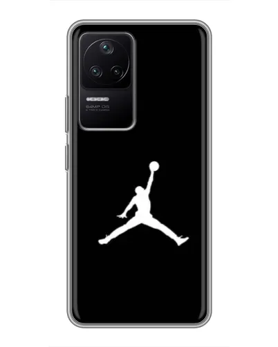 Чехол для Xiaomi POCO F4 (5G) с картинкой «Jordan Silhouette» Чехол для Xiaomi POCO F4 (5G) с картинкой «Jordan Silhouette»