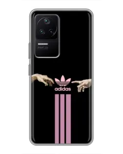 Чехол для Xiaomi POCO F4 (5G) с картинкой «Adidas Hands»