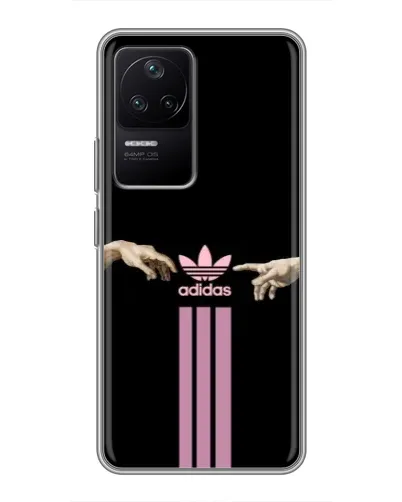 Чехол для Xiaomi POCO F4 (5G) с картинкой «Adidas Hands»