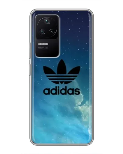 Чехол для Xiaomi POCO F4 (5G) с картинкой «Adidas Stone Logo»