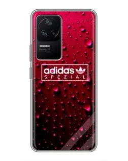 Чехол для Xiaomi POCO F4 (5G) с картинкой «Adidas Gold Marble»