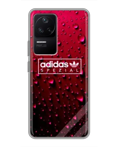 Чехол для Xiaomi POCO F4 (5G) с картинкой «Adidas Gold Marble»