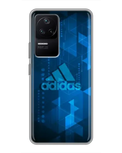 Чехол для Xiaomi POCO F4 (5G) с картинкой «Adidas Sport Art»