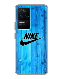 Чехол для Xiaomi POCO F4 (5G) с картинкой «Голубое дерево Nike»