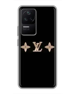 Чехол для Xiaomi POCO F4 (5G) с картинкой «Louis Vuitton — минимализм»