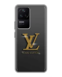 Чехол для Xiaomi POCO F4 (5G) с картинкой «Градиент Louis Vuitton»