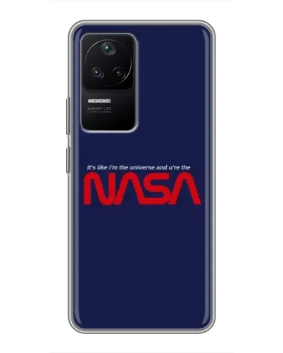 Чехол для Xiaomi POCO F4 (5G) с картинкой «NASA — глубокий космос»