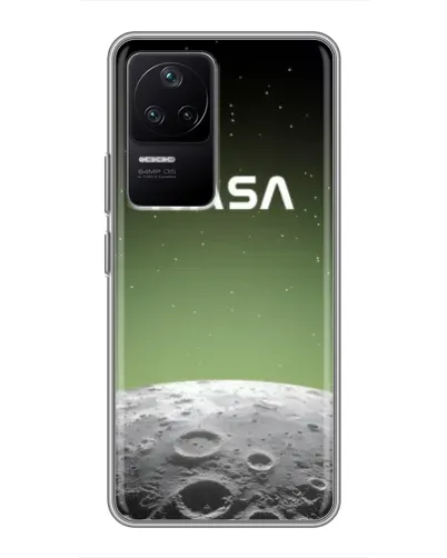 Чехол для Xiaomi POCO F4 (5G) с картинкой «NASA — лунный градиент»