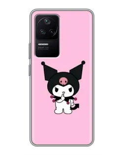 Чехол для Xiaomi POCO F4 (5G) с картинкой «Kuromi — розовая нежность» Чехол для Xiaomi POCO F4 (5G) с картинкой «Kuromi — розовая нежность»