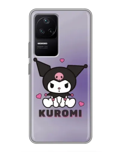 Чехол для Xiaomi POCO F4 (5G) с картинкой «Kuromi — фиолетовый арт» Чехол для Xiaomi POCO F4 (5G) с картинкой «Kuromi — фиолетовый арт»