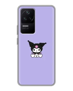 Чехол для Xiaomi POCO F4 (5G) с картинкой «Kuromi — фиолетовый минимализм» Чехол для Xiaomi POCO F4 (5G) с картинкой «Kuromi — фиолетовый минимализм»