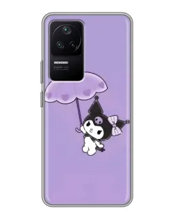 Чехол для Xiaomi POCO F4 (5G) с картинкой «Kuromi с зонтиком» Чехол для Xiaomi POCO F4 (5G) с картинкой «Kuromi с зонтиком»