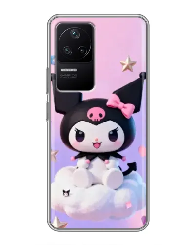 Чехол для Xiaomi POCO F4 (5G) с картинкой «Куроми на облаке» Чехол для Xiaomi POCO F4 (5G) с картинкой «Куроми на облаке»