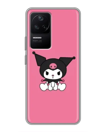 Чехол для Xiaomi POCO F4 (5G) с картинкой «Хмурая Kuromi» Чехол для Xiaomi POCO F4 (5G) с картинкой «Хмурая Kuromi»
