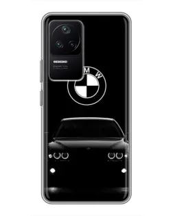 Чехол для Xiaomi POCO F4 (5G) с картинкой «BMW — взгляд из темноты»