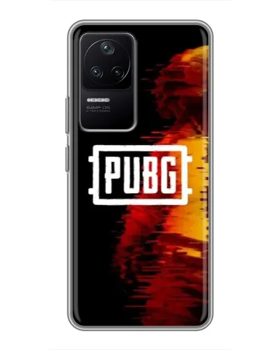Чехол для Xiaomi POCO F4 (5G) с картинкой «Яркий логотип PUBG» Чехол для Xiaomi POCO F4 (5G) с картинкой «Яркий логотип PUBG»