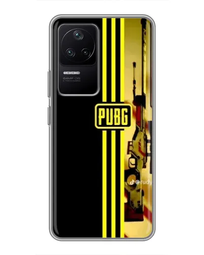 Чехол для Xiaomi POCO F4 (5G) с картинкой «PUBG — камуфляжный шлем» Чехол для Xiaomi POCO F4 (5G) с картинкой «PUBG — камуфляжный шлем»