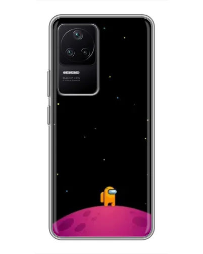 Чехол для Xiaomi POCO F4 (5G) с картинкой «Одинокий герой на планете» Чехол для Xiaomi POCO F4 (5G) с картинкой «Одинокий герой на планете»
