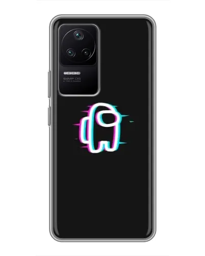 Чехол для Xiaomi POCO F4 (5G) с картинкой «Among Us неон» Чехол для Xiaomi POCO F4 (5G) с картинкой «Among Us неон»