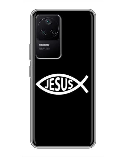 Чехол для Xiaomi POCO F4 (5G) с картинкой «Классический Jesus» Чехол для Xiaomi POCO F4 (5G) с картинкой «Классический Jesus»