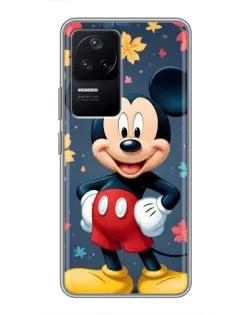 Чехол для Xiaomi POCO F4 (5G) с картинкой «Осенний Mickey Mouse»