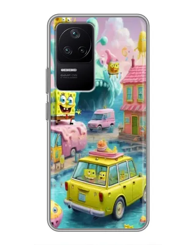 Чехол для Xiaomi POCO F4 (5G) с картинкой «Монстр-трак приключения» Чехол для Xiaomi POCO F4 (5G) с картинкой «Монстр-трак приключения»