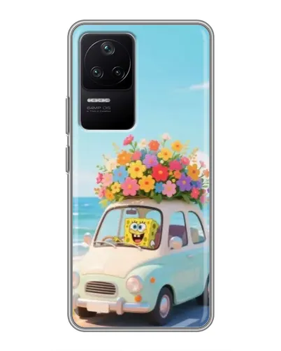 Чехол для Xiaomi POCO F4 (5G) с картинкой «Автомобильное путешествие» Чехол для Xiaomi POCO F4 (5G) с картинкой «Автомобильное путешествие»