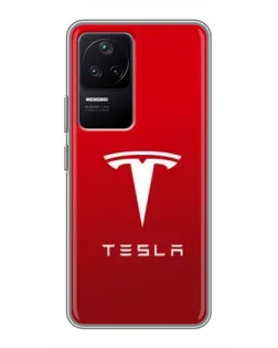 Чехол для Xiaomi POCO F4 (5G) с картинкой «Tesla Red Classic» Чехол для Xiaomi POCO F4 (5G) с картинкой «Tesla Red Classic»