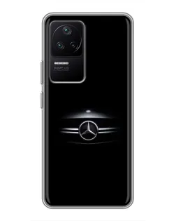 Чехол для Xiaomi POCO F4 (5G) с картинкой «Mercedes — абстрактные линии» Чехол для Xiaomi POCO F4 (5G) с картинкой «Mercedes — абстрактные линии»