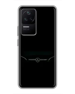 Чехол для Xiaomi POCO F4 (5G) с картинкой «Mercedes Stealth Look»