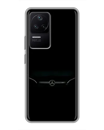 Чехол для Xiaomi POCO F4 (5G) с картинкой «Mercedes Stealth Look»