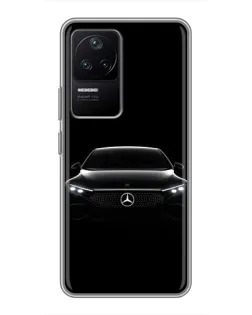 Чехол для Xiaomi POCO F4 (5G) с картинкой «Mercedes Vision — концепт»