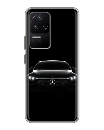 Чехол для Xiaomi POCO F4 (5G) с картинкой «Mercedes Vision — концепт»