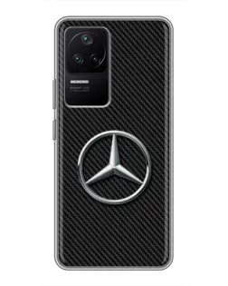 Чехол для Xiaomi POCO F4 (5G) с картинкой «Карбоновый Mercedes стиль» Чехол для Xiaomi POCO F4 (5G) с картинкой «Карбоновый Mercedes стиль»