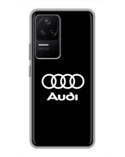 Чехол для Xiaomi POCO F4 (5G) с картинкой «Классическое лого Audi» Чехол для Xiaomi POCO F4 (5G) с картинкой «Классическое лого Audi»