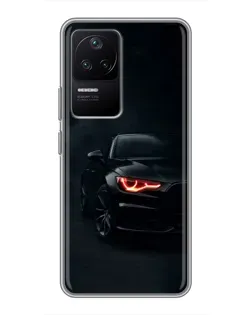 Чехол для Xiaomi POCO F4 (5G) с картинкой «Audi — хищный взгляд»