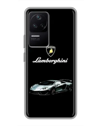 Чехол для Xiaomi POCO F4 (5G) с картинкой «Логотип Lamborghini классика» Чехол для Xiaomi POCO F4 (5G) с картинкой «Логотип Lamborghini классика»