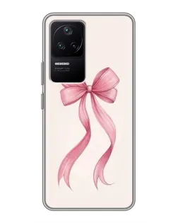 Чехол для Xiaomi POCO F4 (5G) с картинкой «Розовый бант»