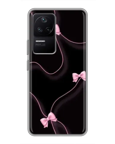Чехол для Xiaomi POCO F4 (5G) с картинкой «Розовые ленты» Чехол для Xiaomi POCO F4 (5G) с картинкой «Розовые ленты»