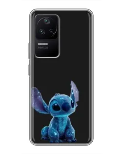 Чохол для Xiaomi POCO F4 (5G) з картинкою «Стіч на чорному»