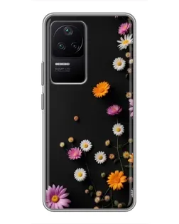 Чехол для Xiaomi POCO F4 (5G) с картинкой «Цветочная композиция»