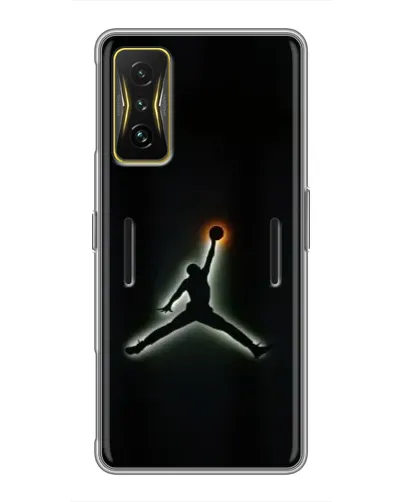 Чохол для Xiaomi POCO F4 GT з картинкою «Jordan Gradient Logo»