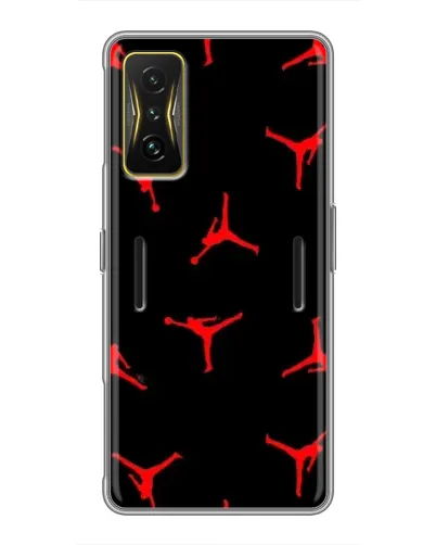 Чохол для Xiaomi POCO F4 GT з картинкою «Jordan Red Pattern»