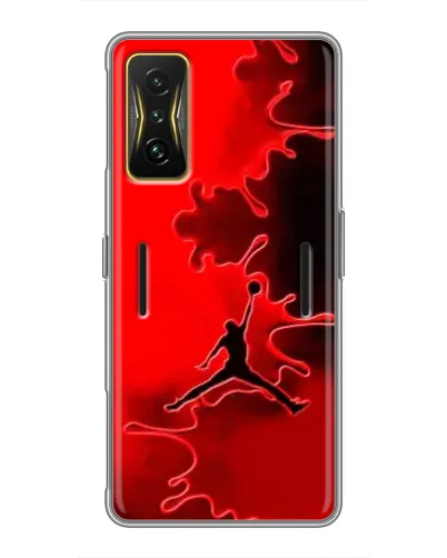 Чохол для Xiaomi POCO F4 GT з картинкою «Jordan Red Smoke»