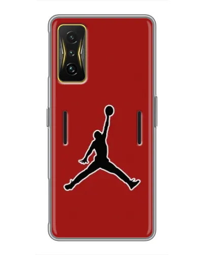 Чохол для Xiaomi POCO F4 GT з картинкою «Jordan Red Back»