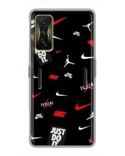Чохол для Xiaomi POCO F4 GT з картинкою «Nike Mix Pattern»